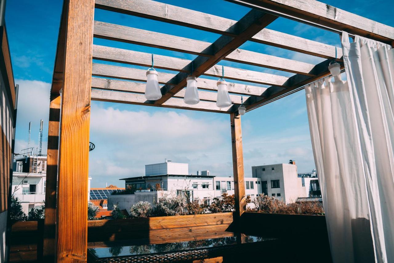 Rooftop Penthouse Karlsruhe Buitenkant foto