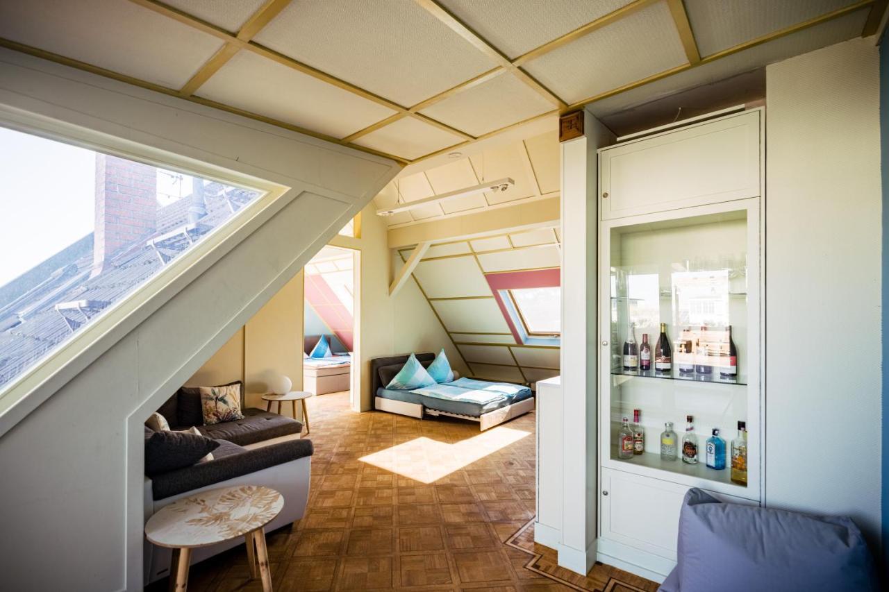 Rooftop Penthouse Karlsruhe Buitenkant foto