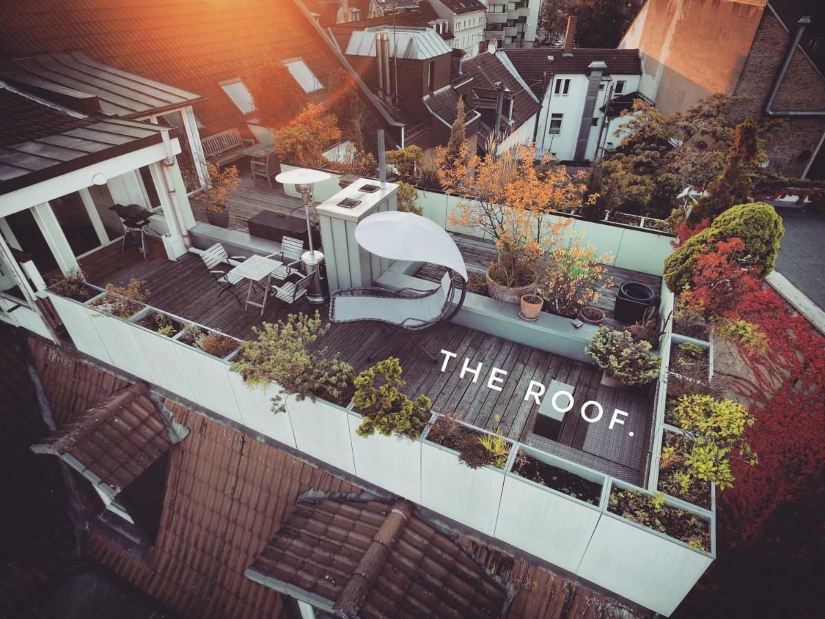 Rooftop Penthouse Karlsruhe Buitenkant foto